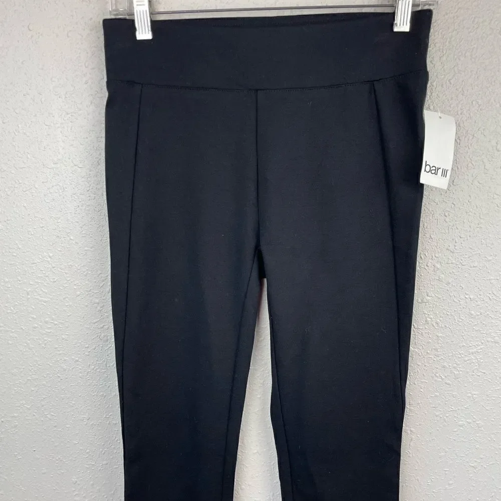 NWT Bar III Black Pants Size S